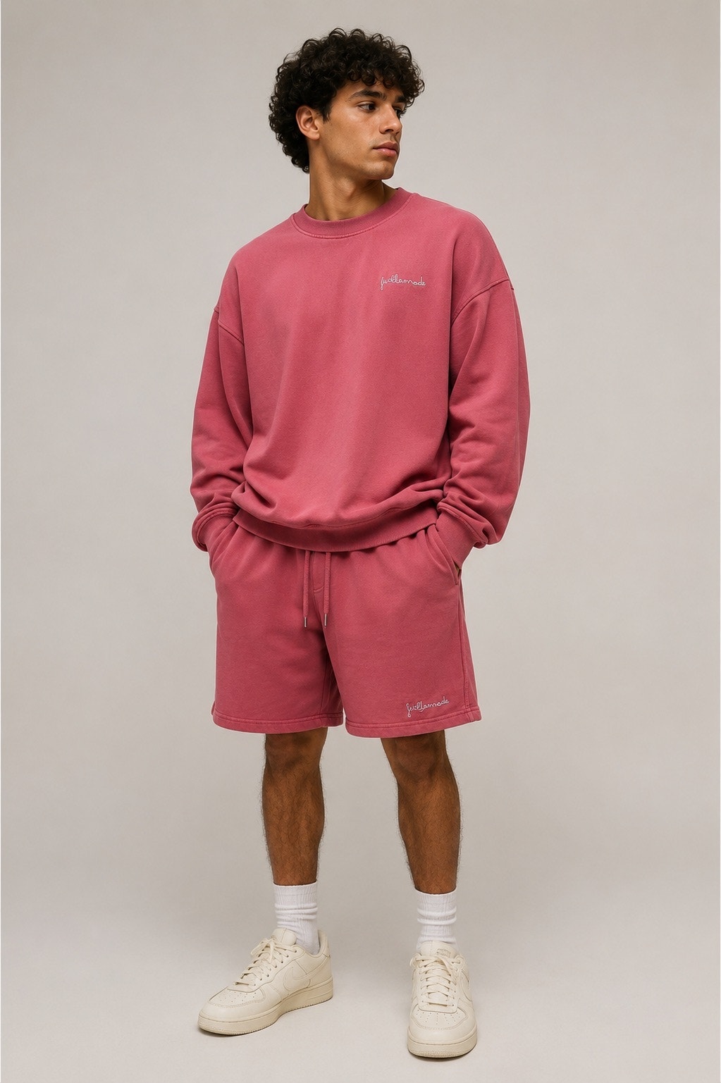 Colorful Standard Fuckalamode Organic Cotton Sweatshirt & Sweatshort Set